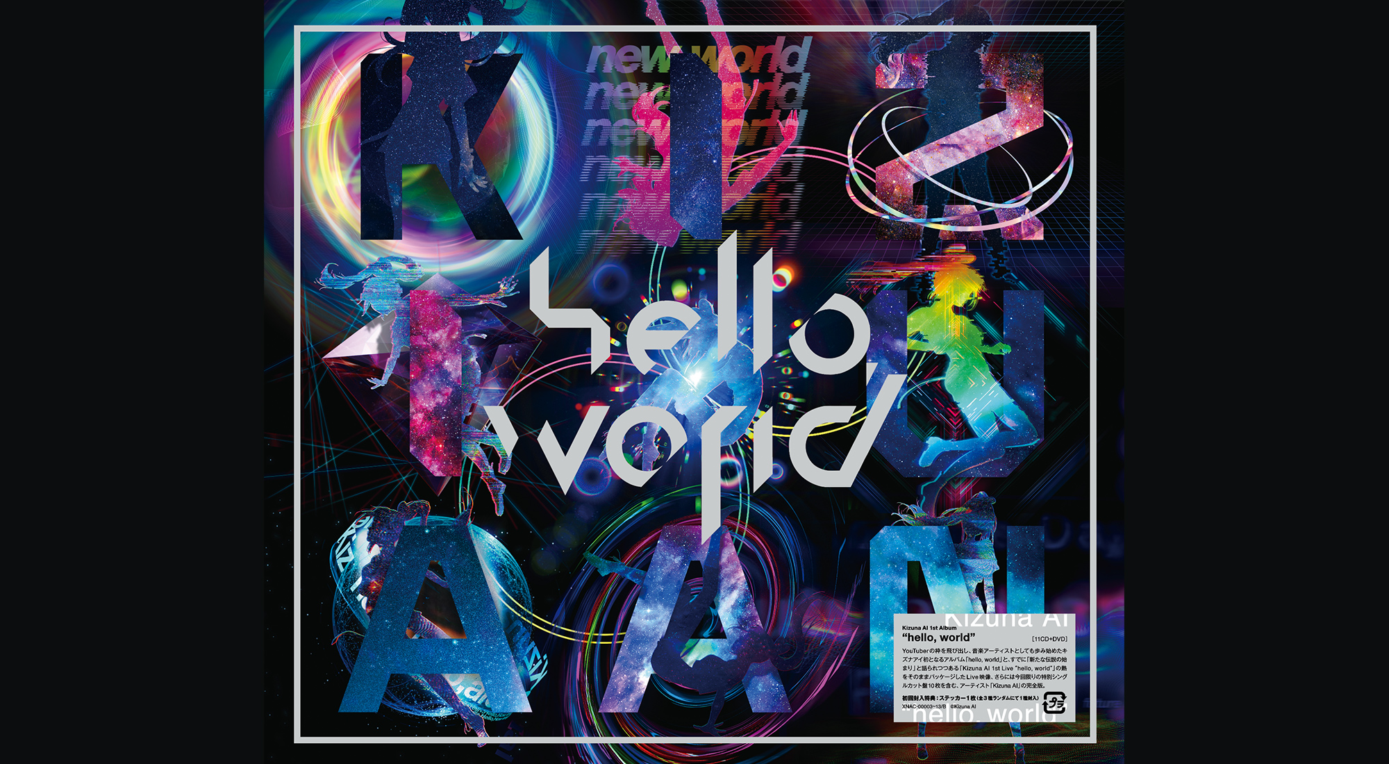 Kizuna AI 1st Album “hello, world”